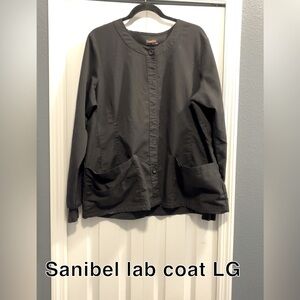 Black lab coat